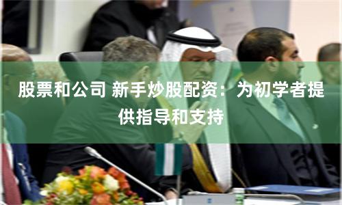 股票和公司 新手炒股配资：为初学者提供指导和支持